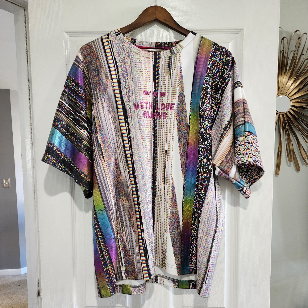 Dolce & Gabbana graphic print short sleeve t-shirt ("With Love Always")